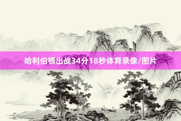 哈利伯顿出战34分18秒体育录像/图片