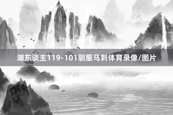 湖东谈主119-101驯服马刺体育录像/图片