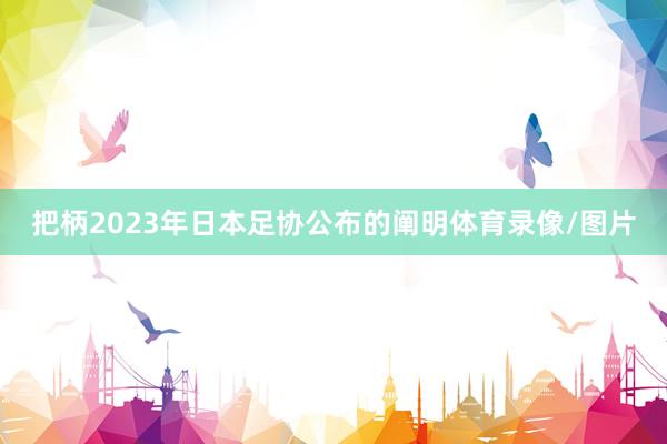 把柄2023年日本足协公布的阐明体育录像/图片