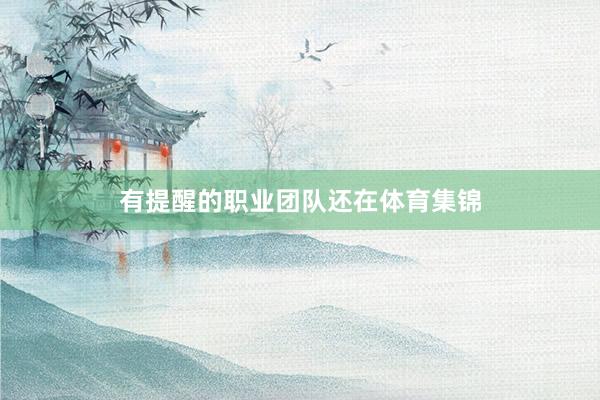 有提醒的职业团队还在体育集锦
