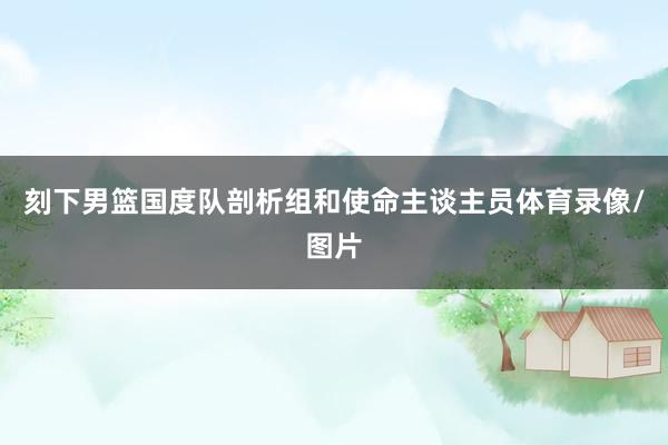 刻下男篮国度队剖析组和使命主谈主员体育录像/图片