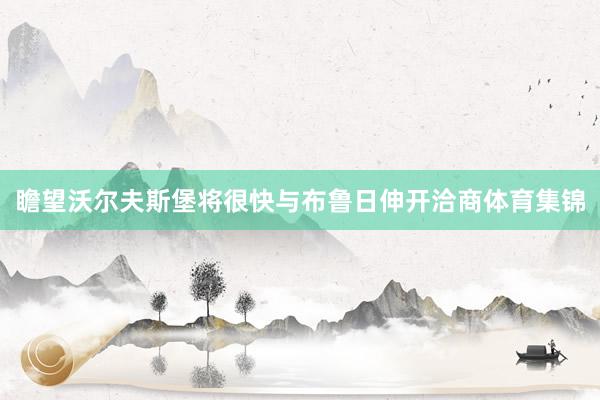 瞻望沃尔夫斯堡将很快与布鲁日伸开洽商体育集锦