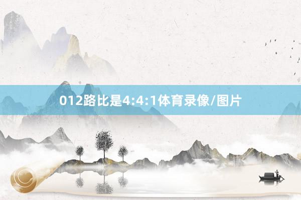012路比是4:4:1体育录像/图片