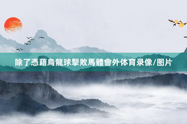 除了憑藉烏龍球擊敗馬體會外体育录像/图片