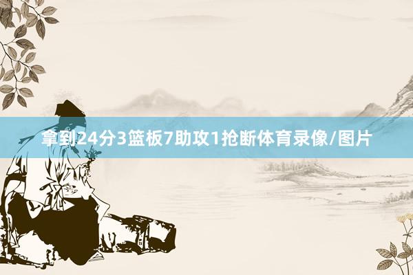 拿到24分3篮板7助攻1抢断体育录像/图片
