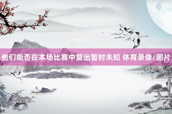 他们能否在本场比赛中复出暂时未知 体育录像/图片