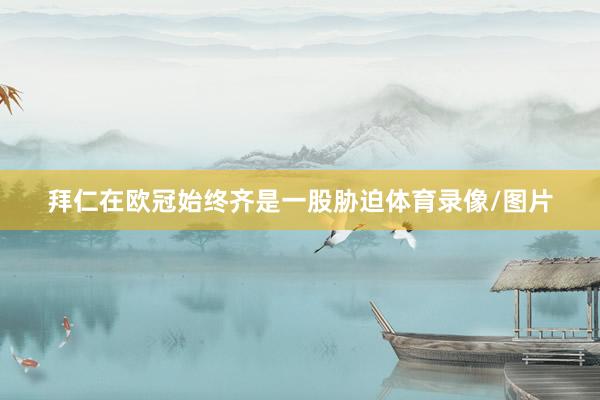 拜仁在欧冠始终齐是一股胁迫体育录像/图片