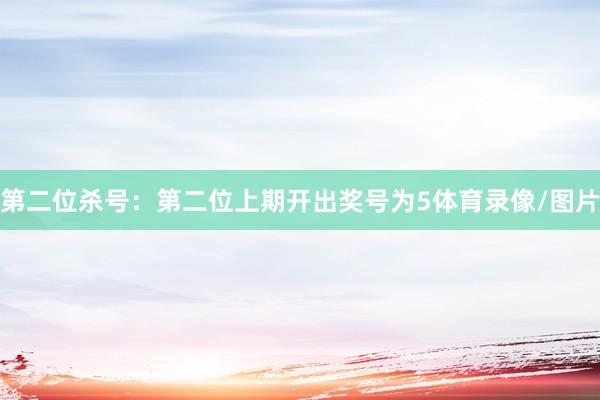 第二位杀号：第二位上期开出奖号为5体育录像/图片