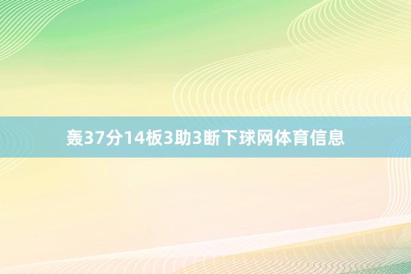 轰37分14板3助3断下球网体育信息
