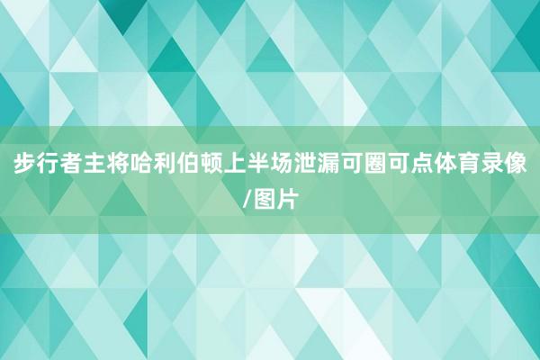 步行者主将哈利伯顿上半场泄漏可圈可点体育录像/图片