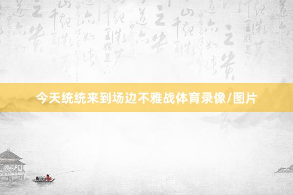 今天统统来到场边不雅战体育录像/图片