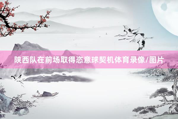 陕西队在前场取得恣意球契机体育录像/图片