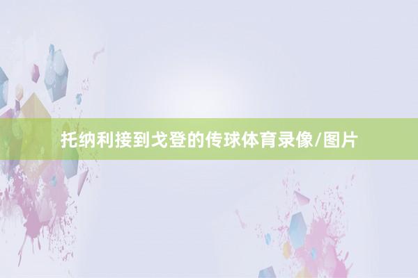 托纳利接到戈登的传球体育录像/图片