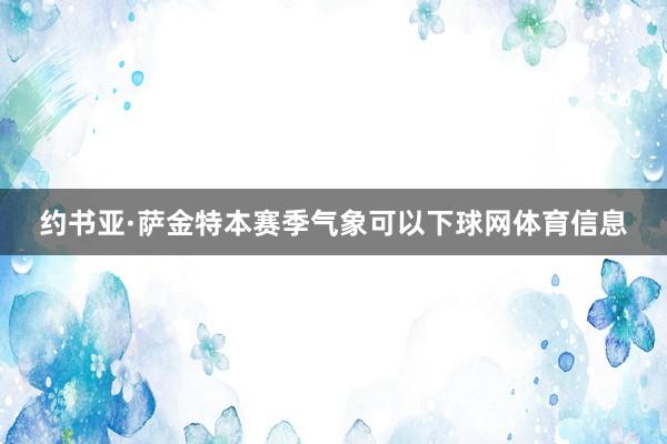 约书亚·萨金特本赛季气象可以下球网体育信息