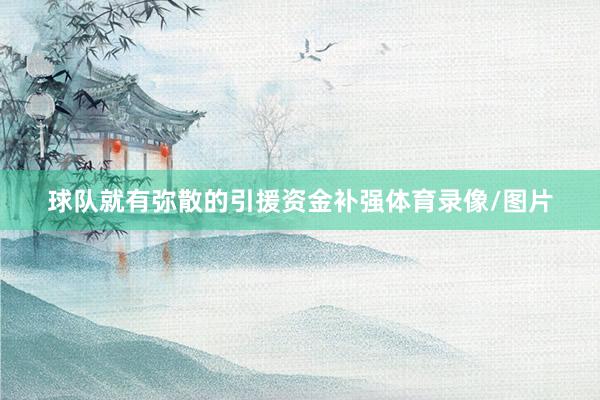 球队就有弥散的引援资金补强体育录像/图片